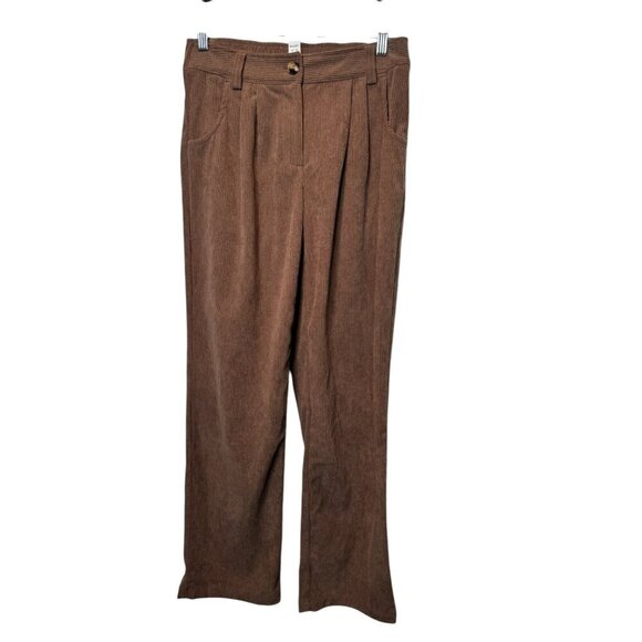 Halara Brown Corduroy Pants – Size Small - Picture 1 of 2